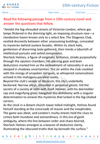 19th Century Fiction 9