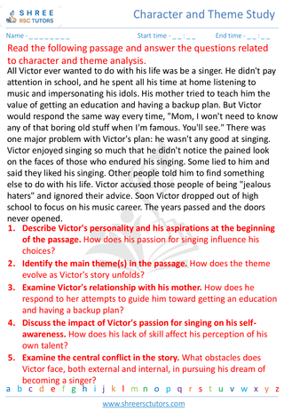 Character And Theme Study 4