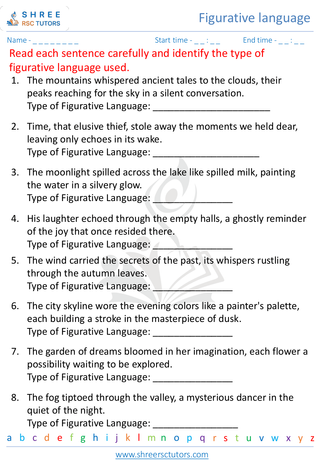 Figurative Language 3