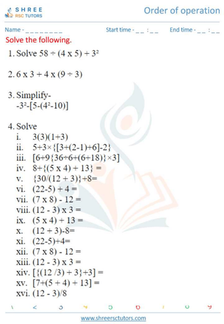 Order Of Operation 4