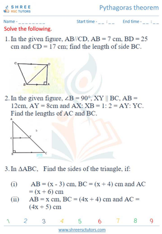 Pythagoras Theorem 3