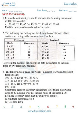 Statistics 12