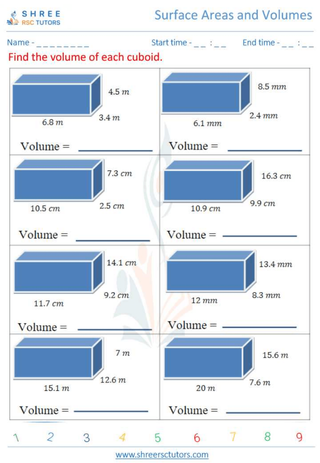 Surface Areas And Volumes 9