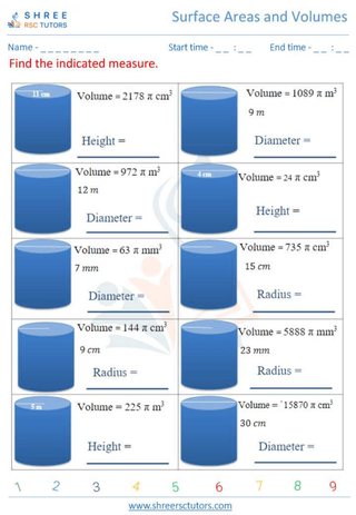Surface Areas And Volumes 14
