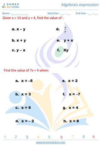 Algebraic Expression 2