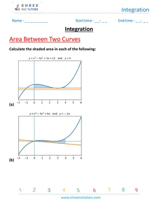 Integration Area Between Two Curves 6