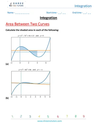 Integration Area Between Two Curves 5
