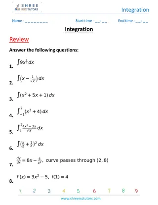 Integration Review 3