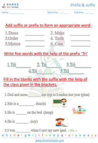 Prefix & Suffix 4