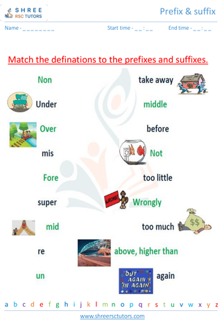Prefix & Suffix 15