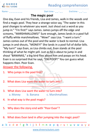 Reading Comprehension 3