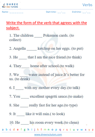Verbs 5