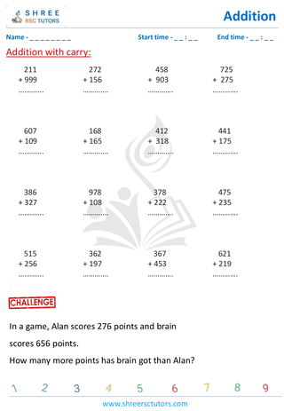 Addition With Carry (2)