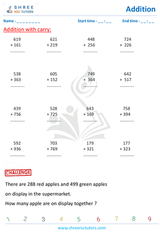 Addition With Carry (4)