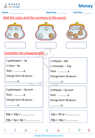 Adding And Subtracting Money (5)