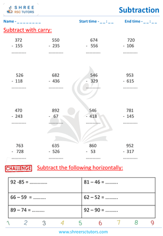 Subtract With Borrow (9)