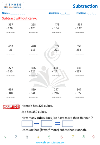 Subtract Without Borrow (2)