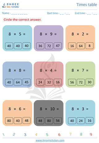 Times Table 2   5