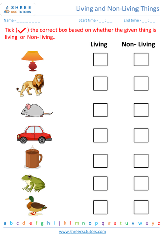 Identifying Characteristics Of Living Things 2