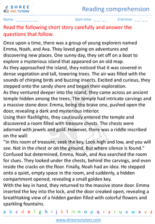 Reading Comprehension 4