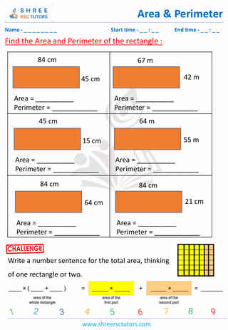 Area Of Rectangle (3)