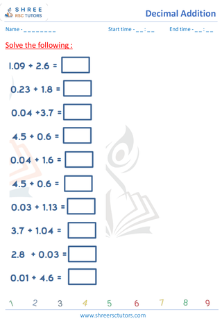 Adding Decimals (21)