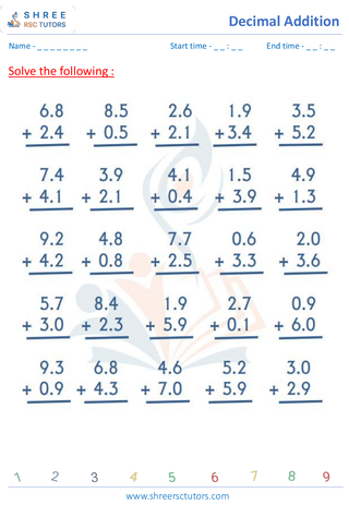Adding Decimals (17)