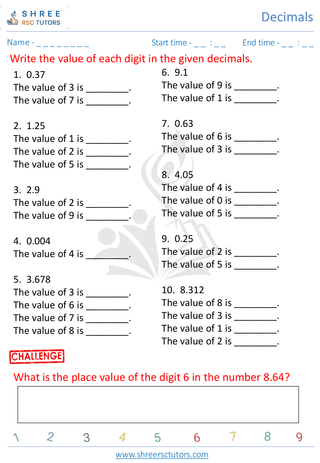 Decimal Place Value (6)