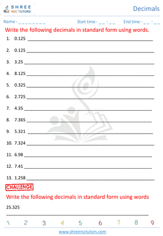Expanded Forms Of Decimals (1)