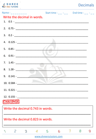 Write Decimal In Words (4)