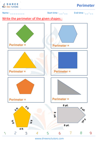 Find The Perimeter Of The Pentagon, Hexagon And Octagon (5)