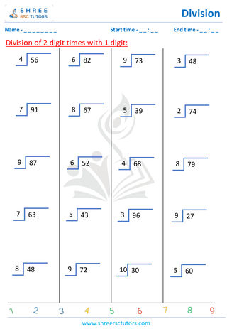 Divide 2 Digit By 1 Digit (1)