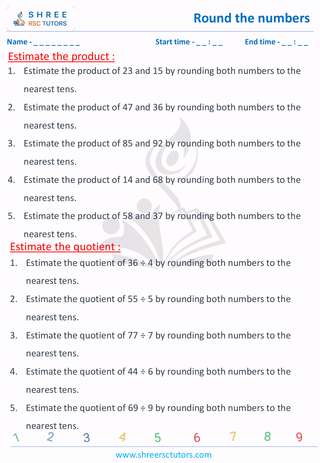 Estimate The Product And Quotient (4)