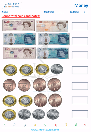 Counting Money And Notes (2)