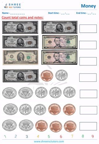 Counting Money And Notes 4