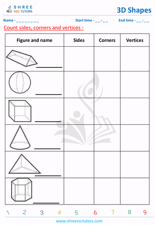 Count Sides, Corners And Vertices (1)