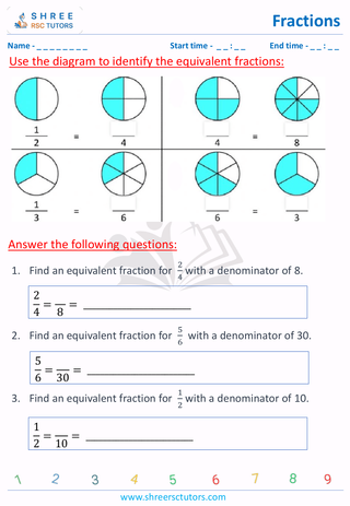 Equivalent Fraction (6)