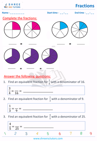 Equivalent Fraction (5)