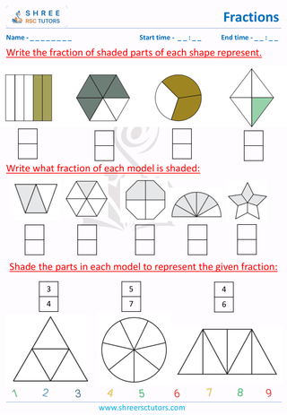 Solve Fractions With Colouring (4)