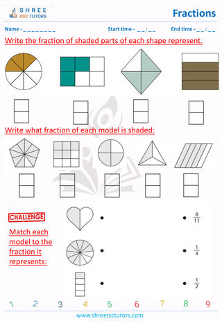 Solve Fractions With Colouring (1)