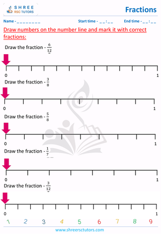 Number Line Fractions (5)