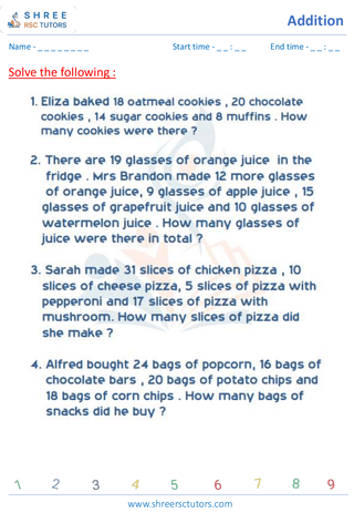 Addition 3 Digit Word Problems (9)