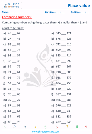 Comparing Numbers  (1)
