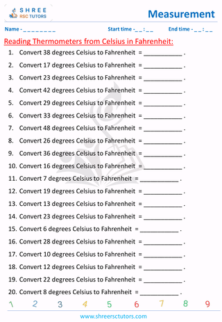 Reading Thermometers From Celsius In Fahrenheit (3)