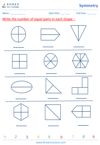 Recognizing Lines Of Symmetry (4)