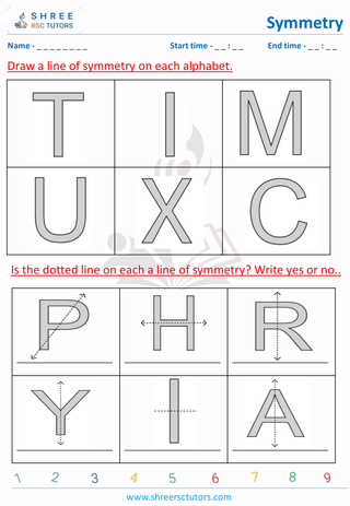 Symmetry On English Letters (2)