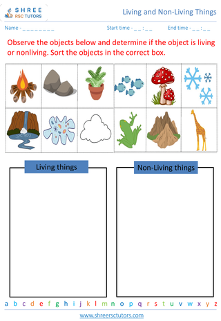 Differentiating Between Living And Non Living Thing 3