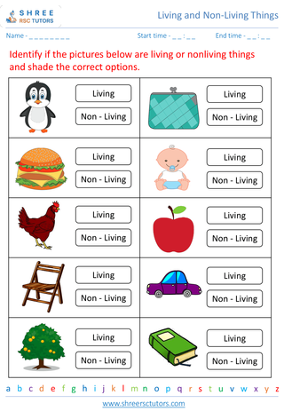 Differentiating Between Living And Non Living Thing 1