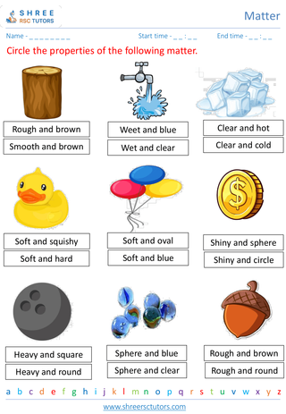 Simple Properties Of Matter 3