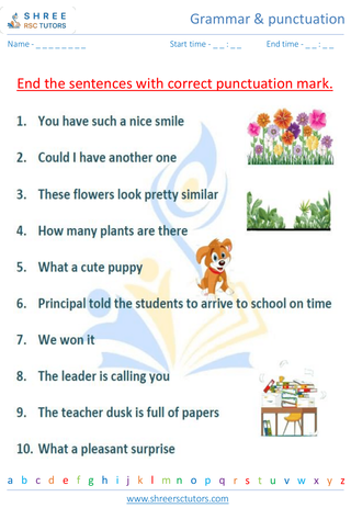 Grammar And Punctuation 5
